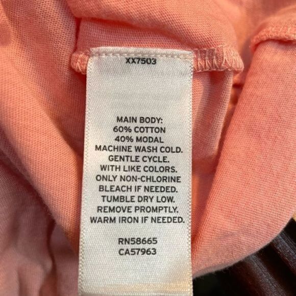 BP Nordstrom Pink Bloom Crop Long Sleeve Tee XS - Picture 4 of 7